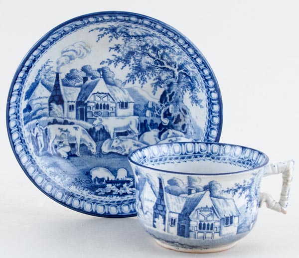 Cup and Saucer c1830